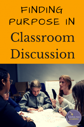 Should Teachers Lead a Class Discussion? - Lindsay Ann Learning