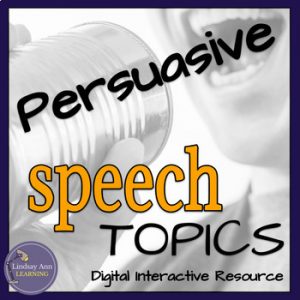public speaking topics for middle school