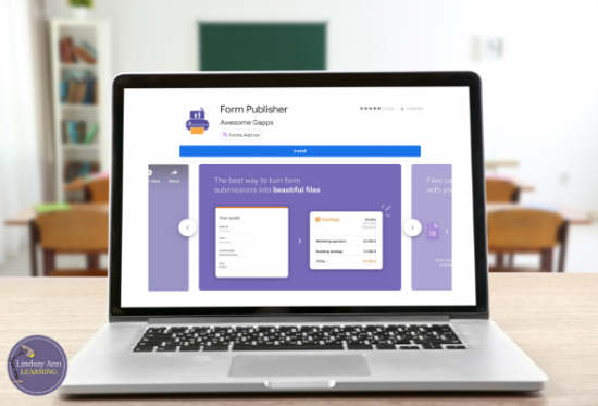 Form Publisher 6 Google Forms Add Ons Teachers Really Need - English Teacher Blog