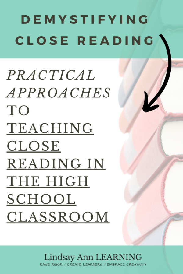 Strategies for Close Reading That Rock - Lindsay Ann Learning English ...