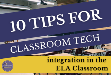 10 Tips for Effective Classroom Technology Integration in the English ...