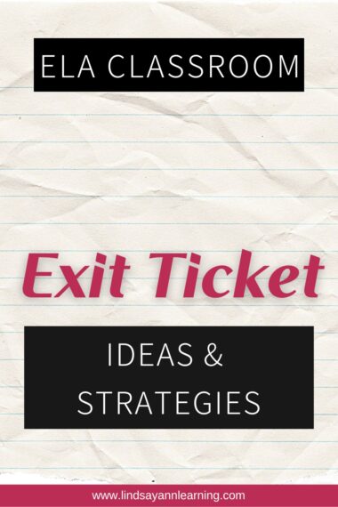 exit-ticket-strategies